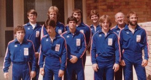 William Weick with Team USA