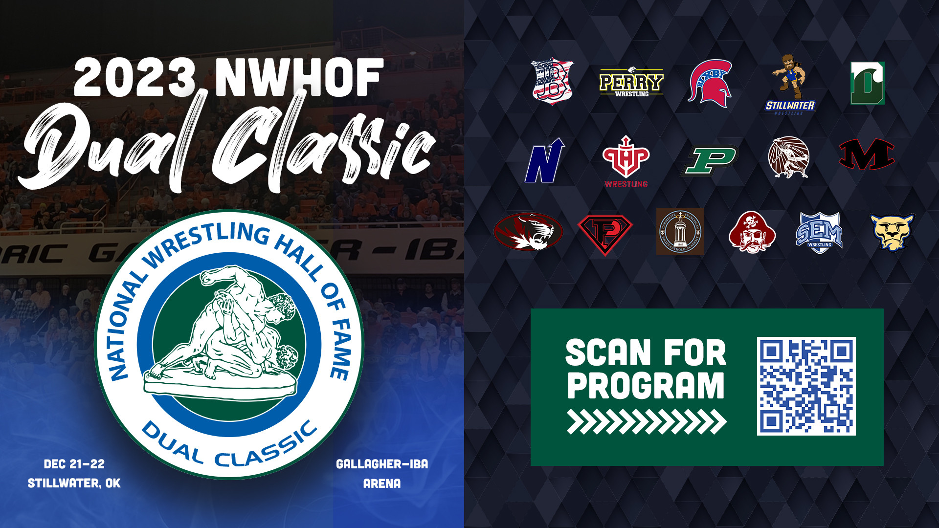 National Wrestling Hall Of Fame Dual Classic Program